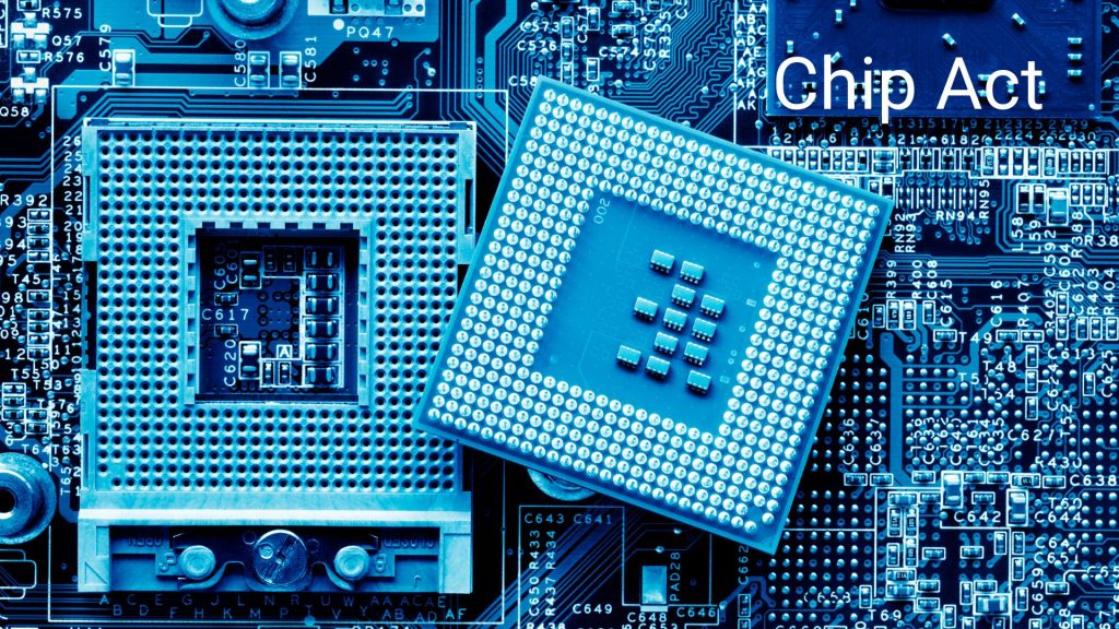 CHIP sfondo Chip Act normativa europea sui semiconduttori cos è cosa prevede